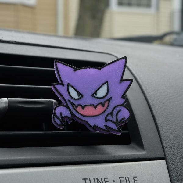 Haunter Car Vent Clip – 3D Printed Anime Auto Decor