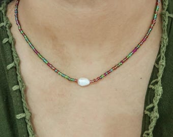 Collana Boho Con Stelle Marine E Perline Turchesi – Girocollo Vintage, Gioiello Spiaggia Per Donna