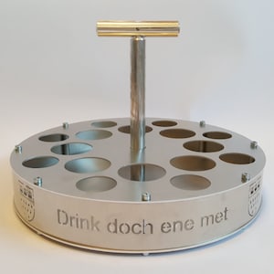 Kölsch schnapps wreath made of aluminium