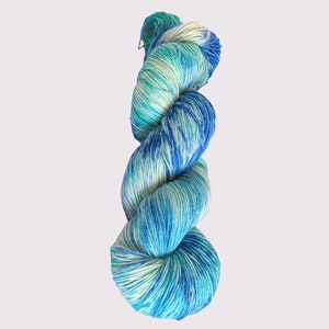 Croctopus Coral - Hand-Dyed Variegated Yarn, Lace/Sock/DK/Sport/Worsted/Bulky/Super Bulky Hand-Dyed Yarn, Wool/Alpaca/Silk/Mohair Dyed Yarn