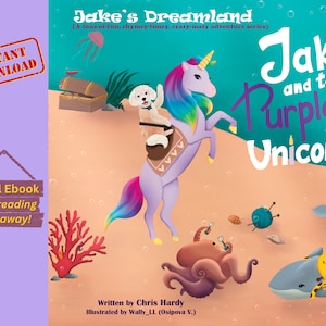 Unicorn Children&#39;s Ebook Children&#39;s Unicorn Book Bedtime Story Dog Book Animal Bedtime Story Kids Book Picture Book for Sleeping Kids Ebook