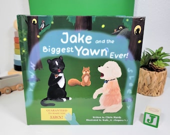 Bedtime Story Children's Book Kids Dog Bedtime Story Book Animals Sleeping Book Childrens Unique Birthday Gift Baby Shower Gift Sleepy Book