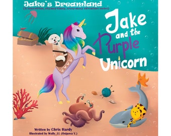 Jake and the Purple Unicorn Children's Book (Ebook) | Unicorn Book, Dog Book, Animal Book, Bedtime Story, Kids Book, Picture Book