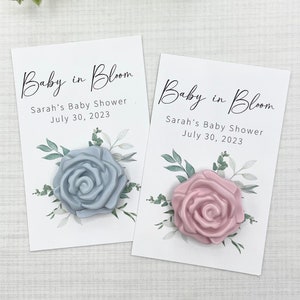 Baby in Bloom Favors - Baby Shower Favor - Baby Shower Favors Boy - Baby Shower Favors Girl - Magnet Favors - Party Favors for Guests