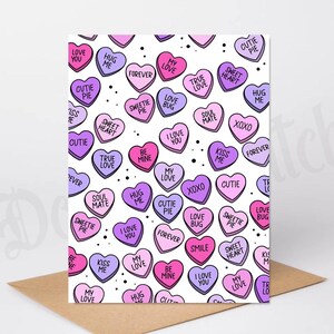 Carte amour, cartes relation, carte petite amie, carte femme, carte Saint-Valentin, cadeau d'anniversaire, carte âme soeur, cartes girly, cartes roses