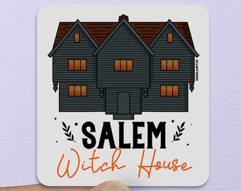Salem Witch House Sticker