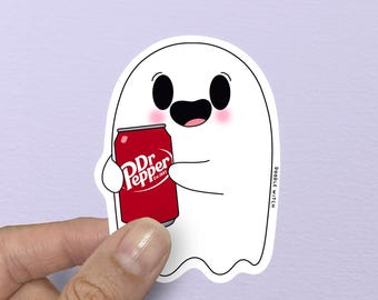 Ghost with Dr Pepper Soda