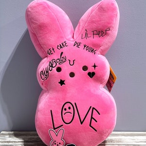 Lil peep bunny pillow best sale