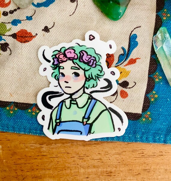 Omori Basil Sticker 3 Etsy
