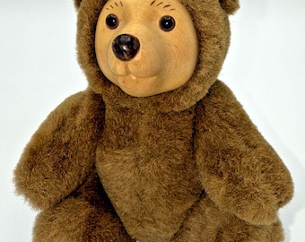 Pair of Raikes Bears 11-inch Terry and 7-inch Nursery Miniatures