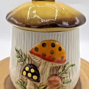 Merry Mushroom Sears 1978 Canisters - Etsy