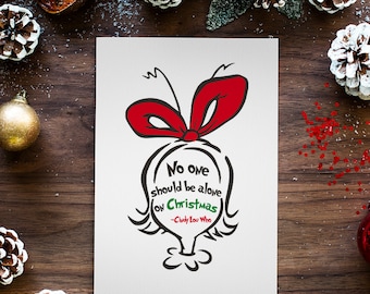 No One Should Be Alone On Christmas