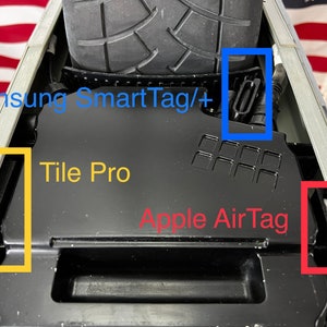 Onewheel GT/s series Tracker Keepers The Original for AirTag, SmartTag/Plus/2, and Tile o.a.k. o.s.k o.s.t EXCLUSIVE for Onewheel GT/s image 1