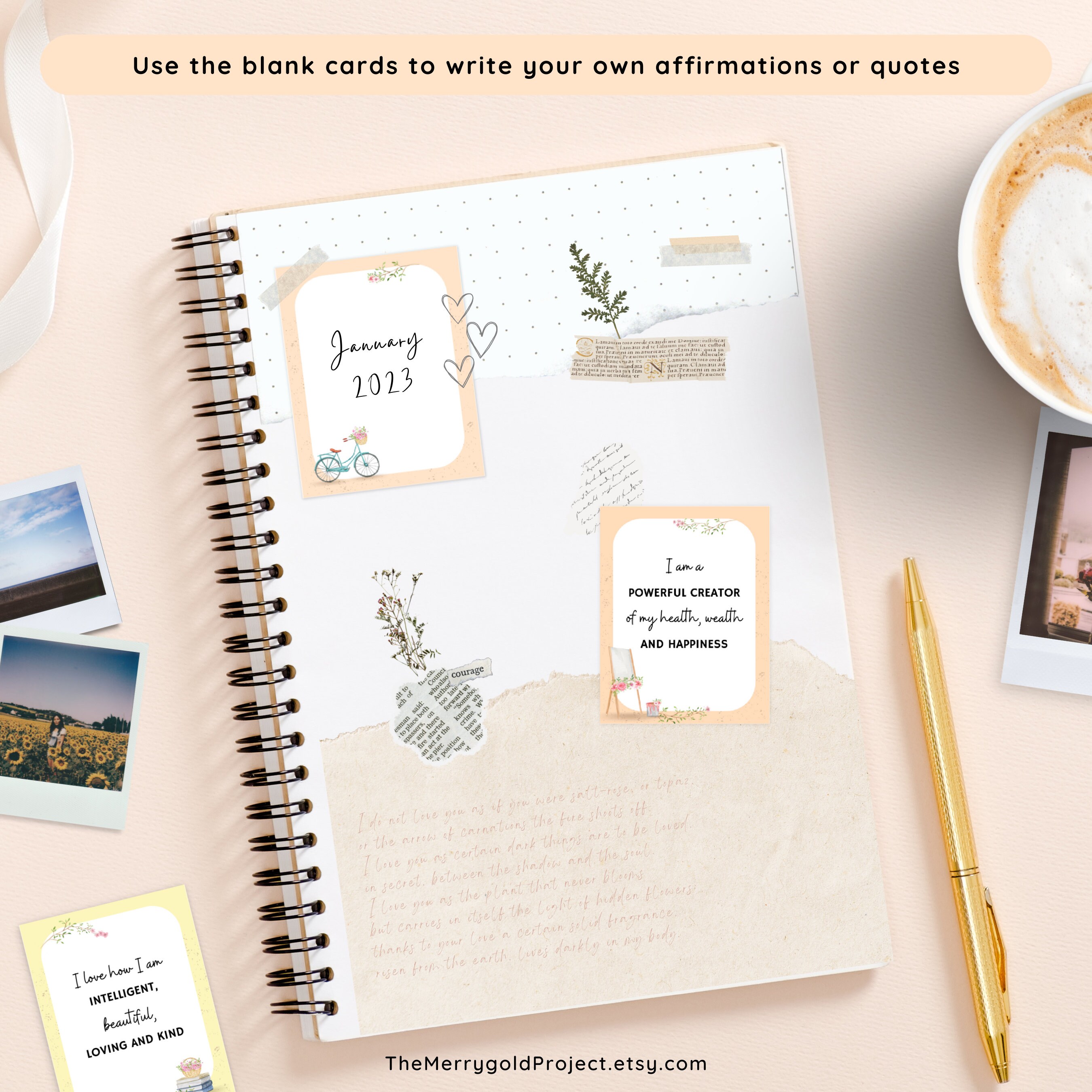 Printable Self Love Affirmation Cards Law of Attraction Phone - Etsy UK