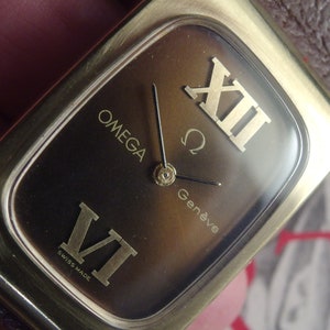 4284 Original vintage Omega Geneve wrist watch, caliber Omega 625, circa 1977. Midsized/Unisex