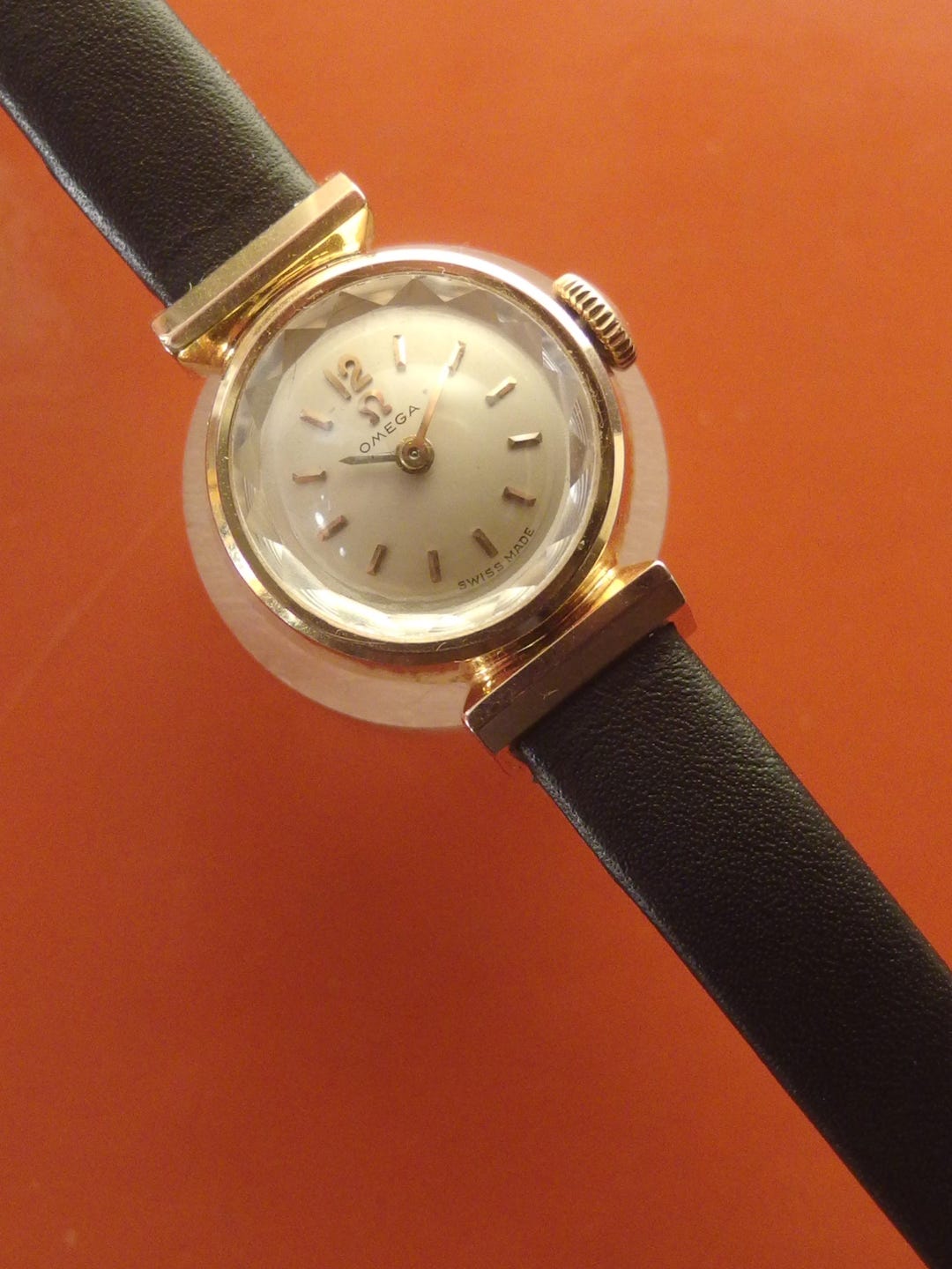 4427 Vintage 1954 Omega Ladies Cocktail Watch: Gold Filled