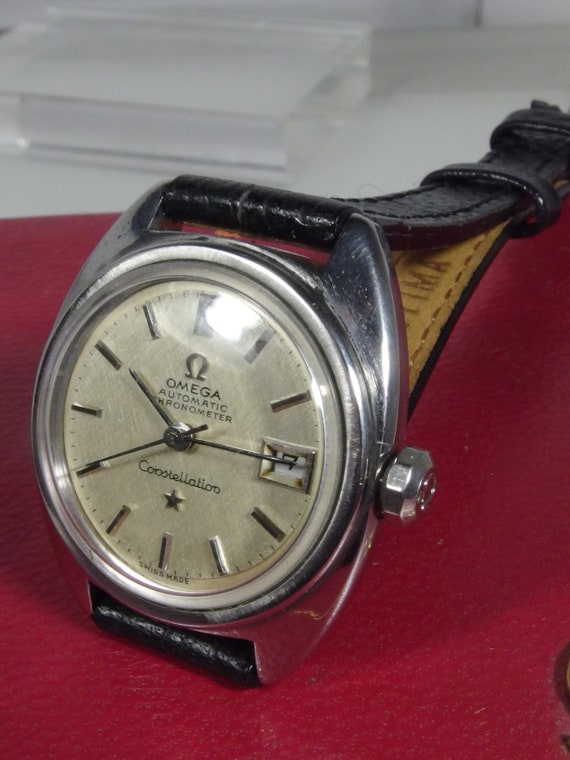 3952 Omega constellation automatic wristwatch lad… - image 3