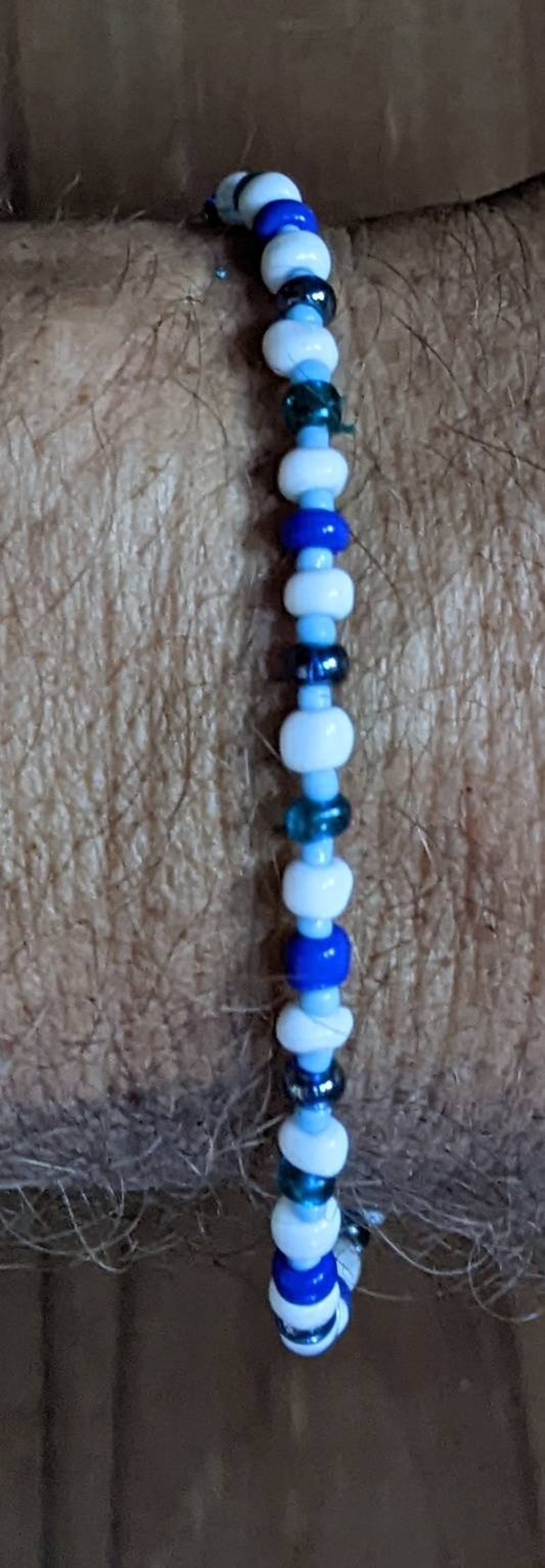 Beautiful Men's Blue Bracelet. It Reminds Me of the Big Blue Skys and