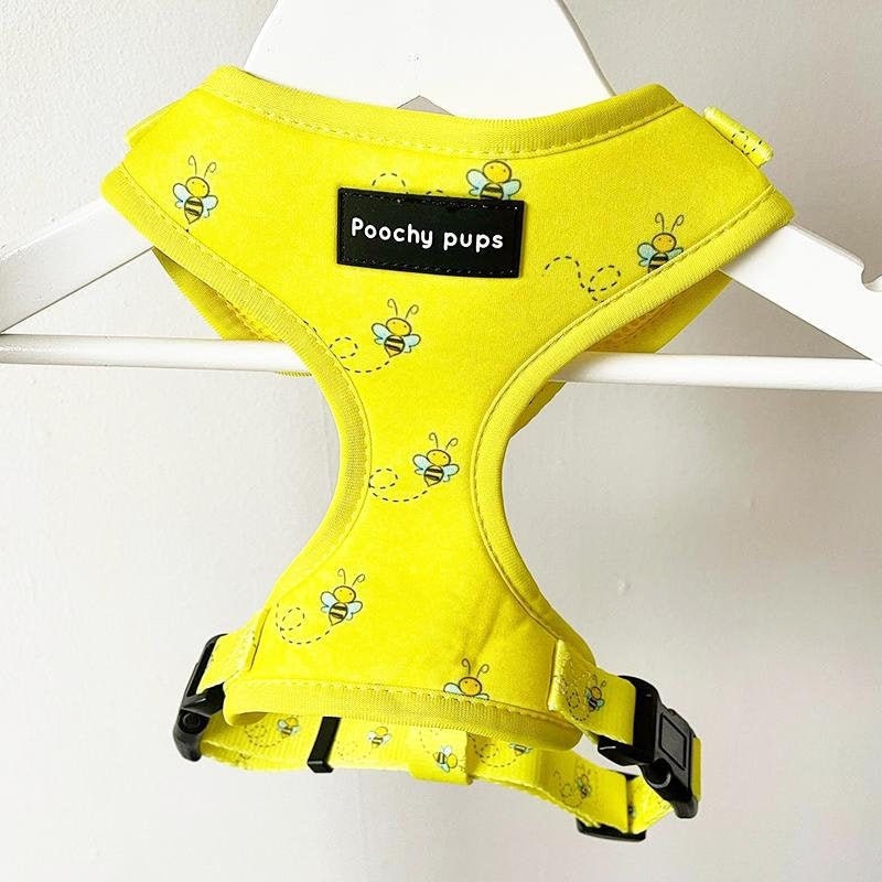 Bee Happy Dog Harness Puppy Harness Small Dog Harness Etsy