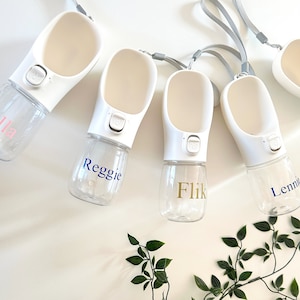 Personalised Travel Pet Water Bottle