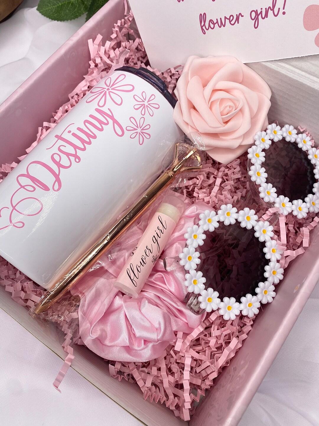 Flower Girl Proposal Box Gift Flower Girl Gift Set Junior Bridesmaid