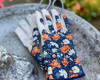 Women&#39;s Floral Gardening and Project Gloves &quot;The Olivia&quot;