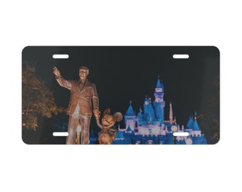 【ヴィンテージ】ウォルト ディズニー ワールド　ナンバープレート ヴィンテージ ウォルト・ディズニー・ワールド ウォルト・ディズニー