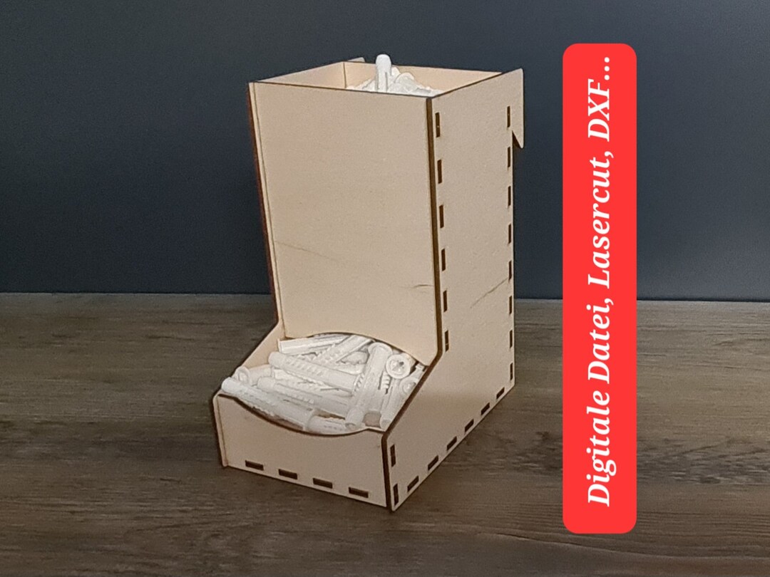 French Cleat, Small Parts Dispenser, digital File, Laser Cut Etsy