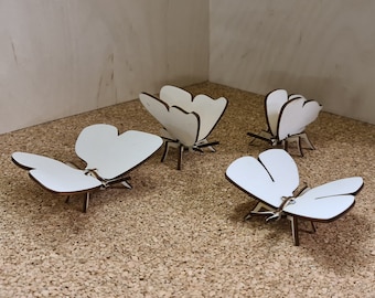 Papillon, découpe laser, dxf, ai, svg, lbrn (fichier numérique, découpe laser)