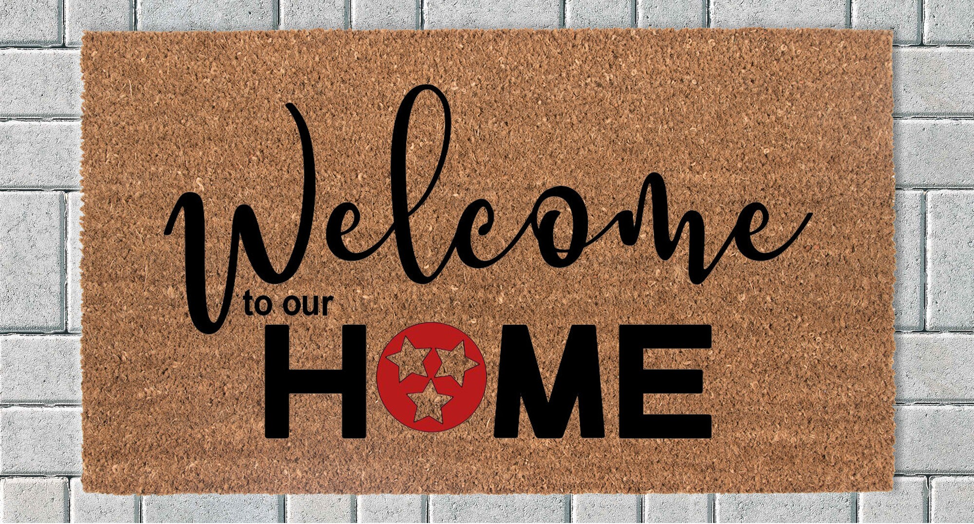 to our Home Mats Front Doormat Housewarming Gift Etsy