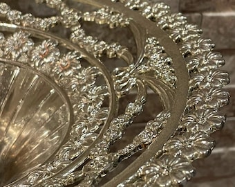 Vintage German Silver Plated Bowl for Candy and Fruit