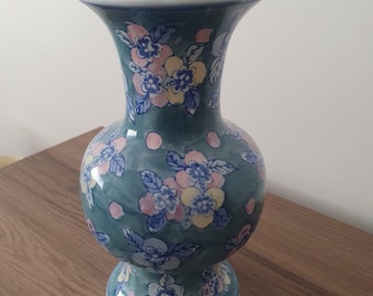 Vintage blomvas, dekoration för bordsskiva, dekorativt tillbehör för hem och kontor,