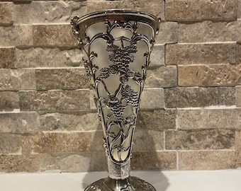 Vintage German Silver Vase