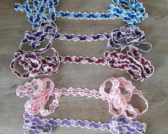 Vintage Cotton Crocheted Lace Trim