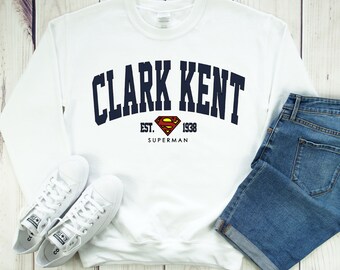 Superman Fly By Adult Crewneck Sweatshirt Superman Fly By Adult Crewneck Sweatshirt