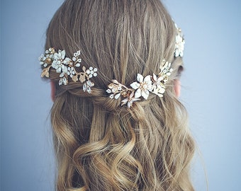 Bridal headpiece - bridal hair piece - bridal hair pins - wedding hair piece - bridal hair accessories - wedding hair accessories