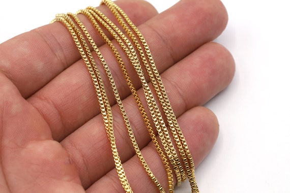 24k gold box chain deals
