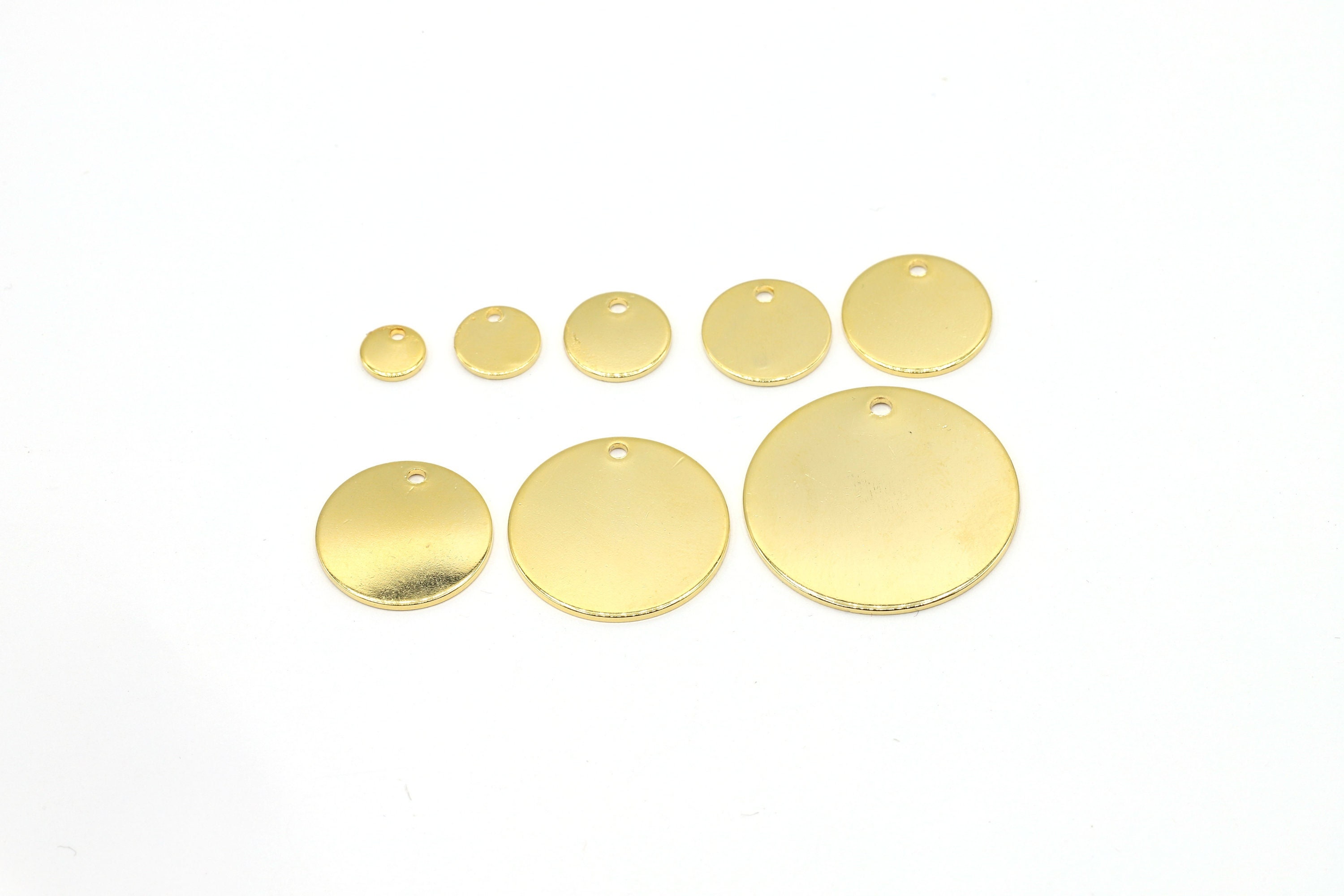 1(25mm) tibetara® Round Brass Discs -metal stamping blanks,18