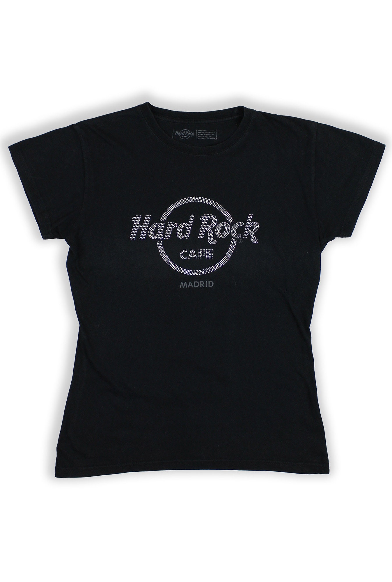 Camiseta Hard Rock Cafe Madrid Mediana -
