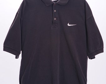 Vintage Nike polo 1/4 quarter zip t shirt tee top. - Depop