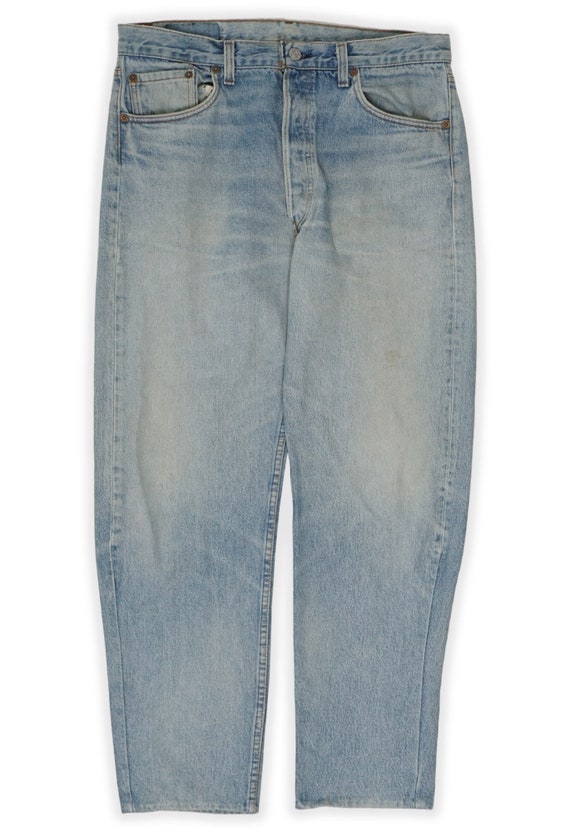 Vintage Levis 501xx Blue Jeans - W34 L28 - image 2