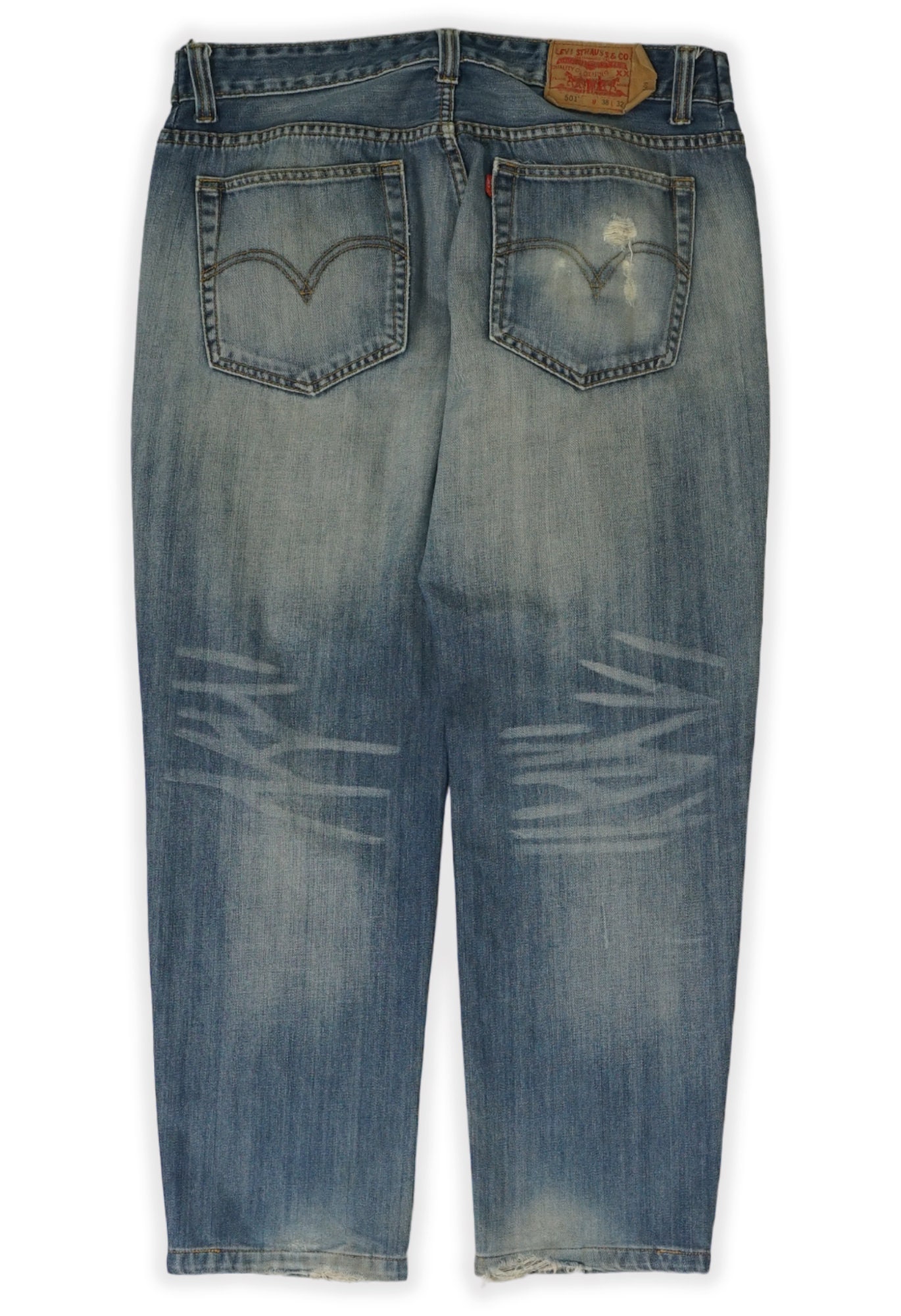 Vintage Levis 501 Blue Jeans - W36 L28 - Etsy