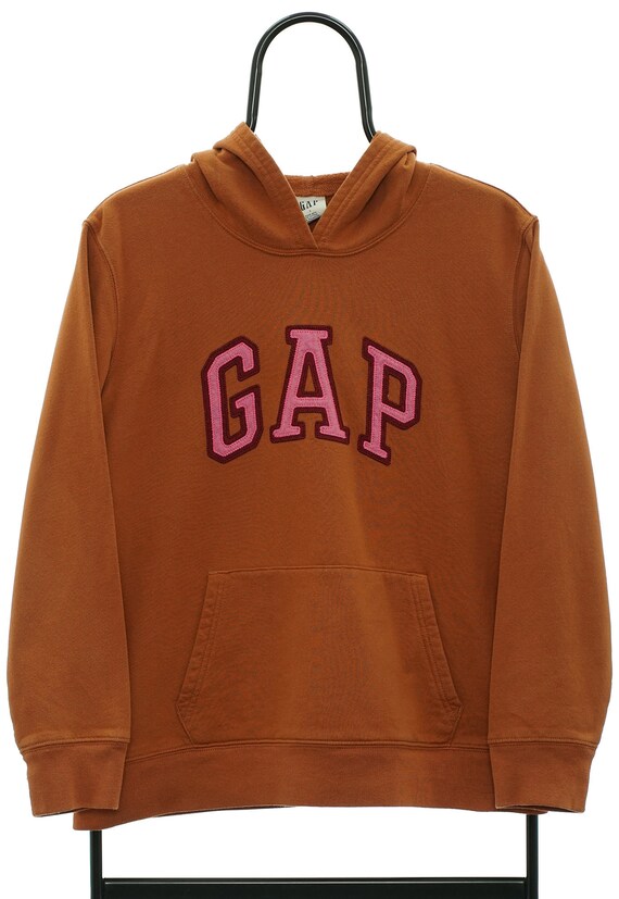 Gap orange hoodie hot sale
