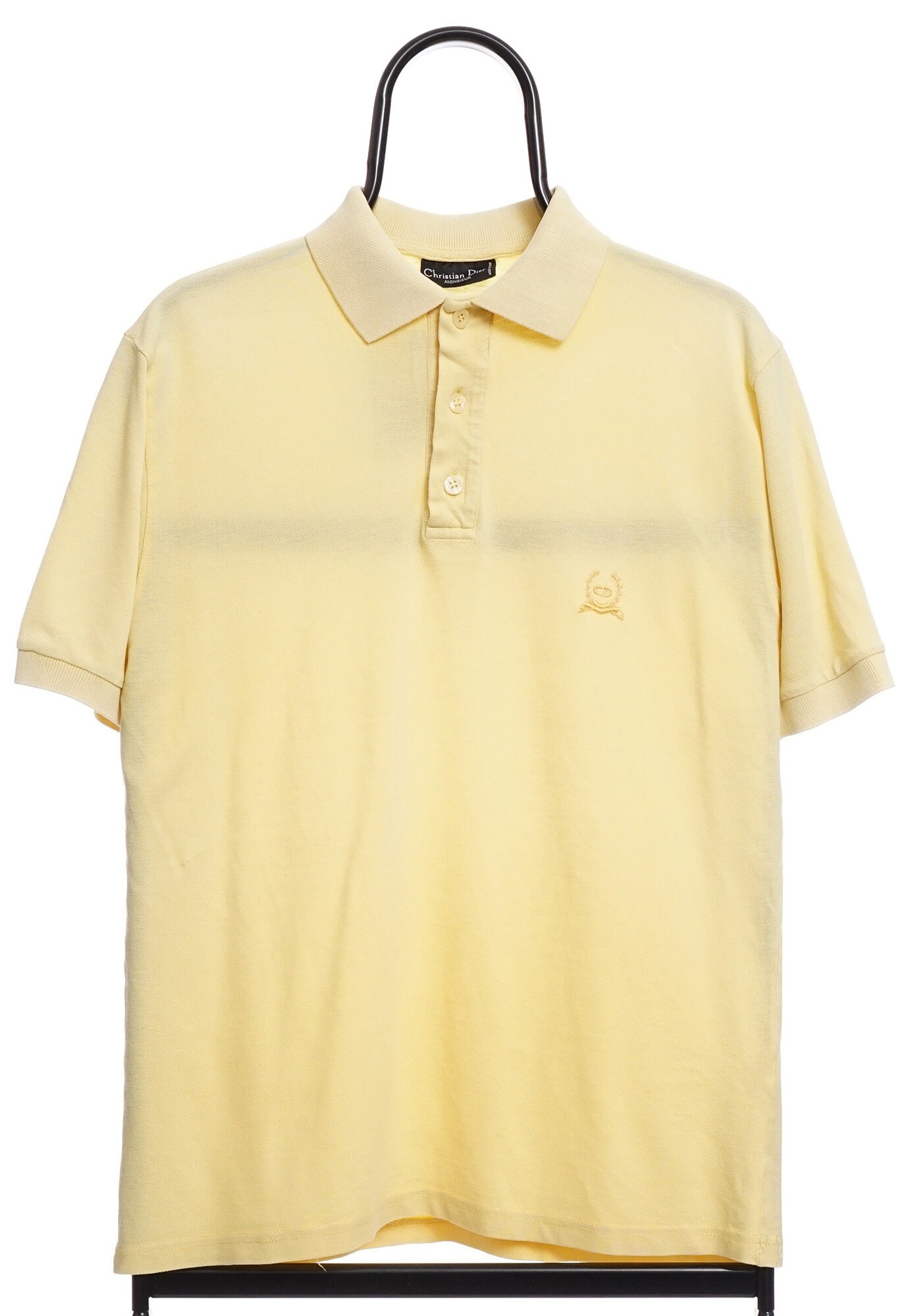 Vintage Christian Dior Yellow Polo Shirt - Medium - Etsy Vintage Christian Dior Yellow Polo Shirt - Medium - Etsy