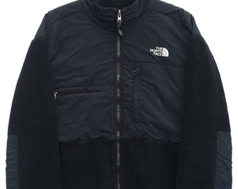 Vintage The North Face Black Full Zip Denali Fleece - Large