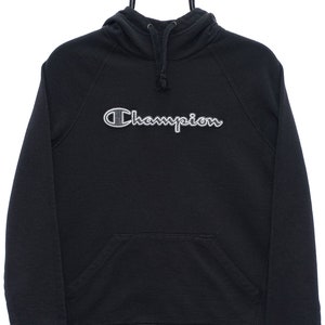 Vintage Champion X X-girl Hoodie/size M/dark Blue Color