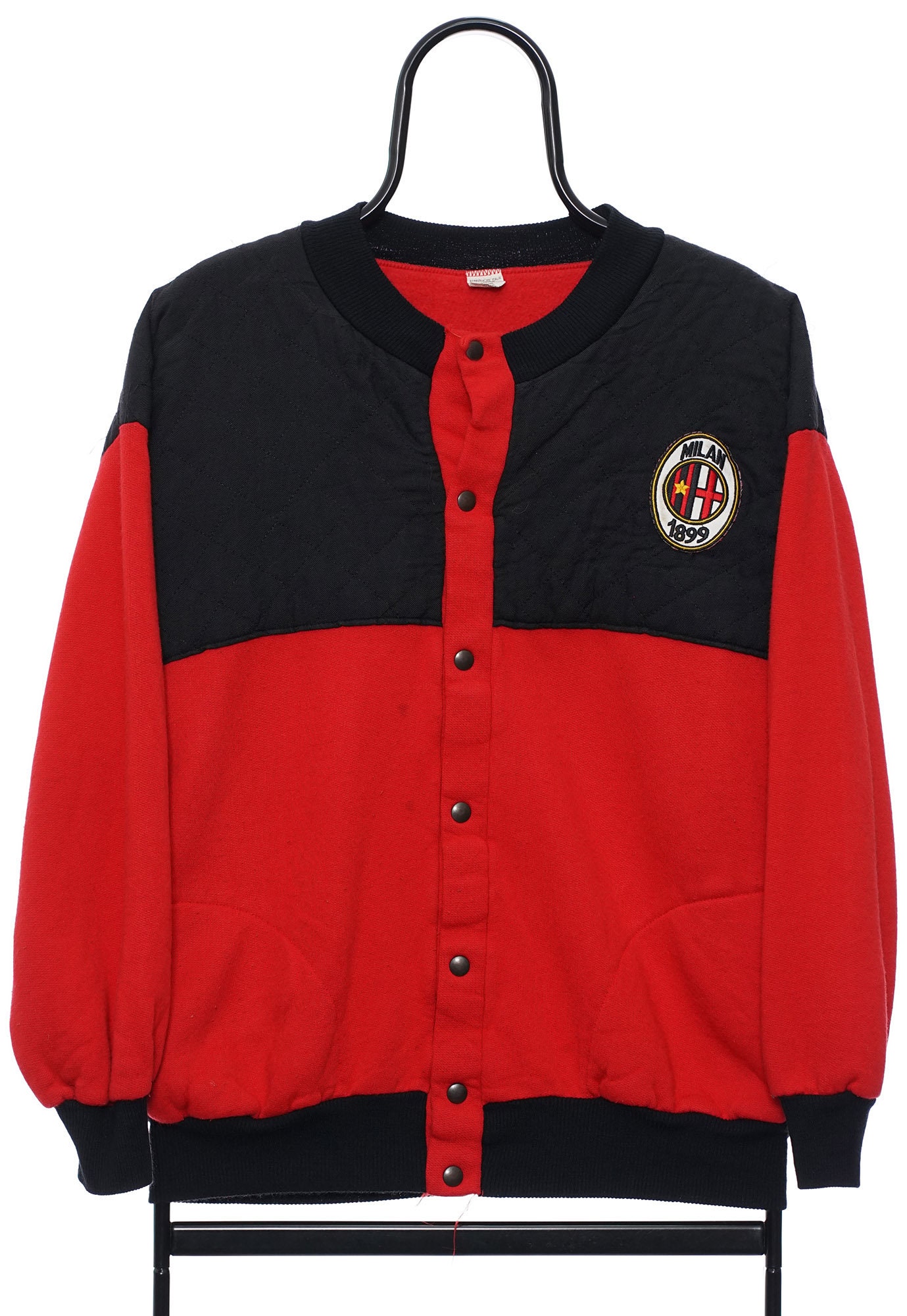 Ac Milan Varsity Jacket  Free Shipping - Wilson Jackets