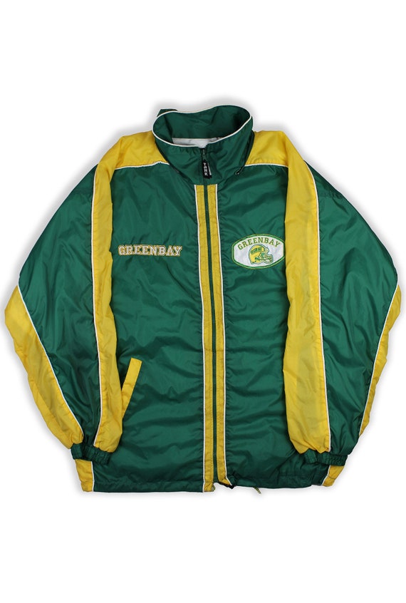 Vintage Green Bay Packers Tracksuit Top 