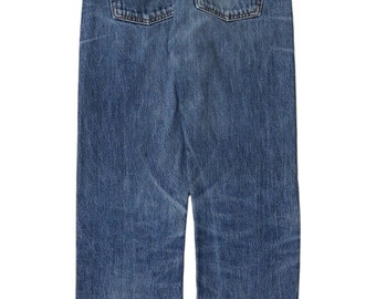 Vintage Levis 501 Straight Button Fly Denim Blue Jeans - Womens W27 L28