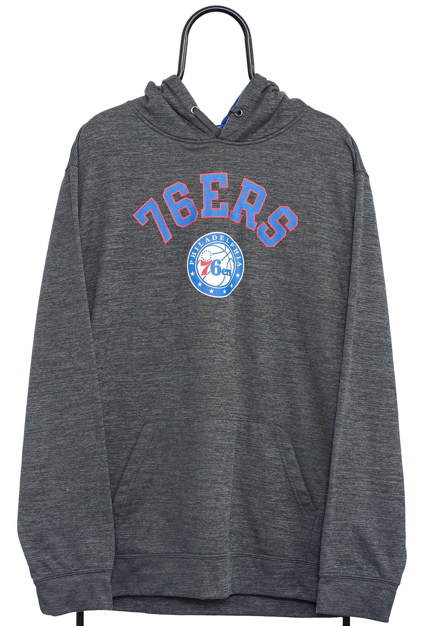 76ers grey hot sale hoodie